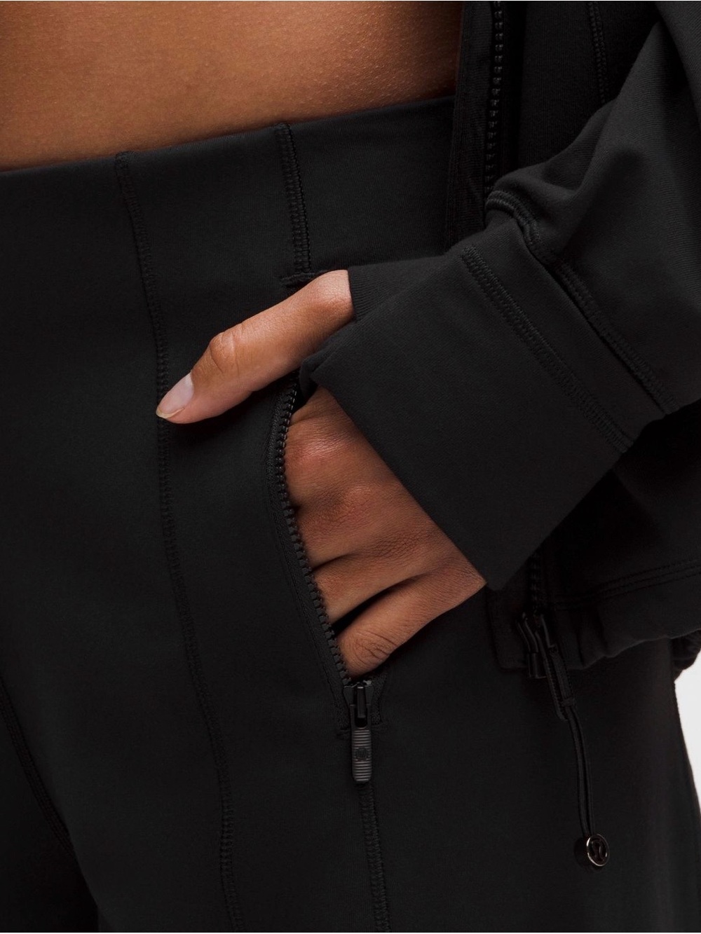 Lululemon Define High-Rise Wide-Leg Pant Luon - NWT - Med - Black - Picture 5 of 12